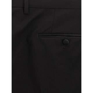 Black Wool Dress Pants