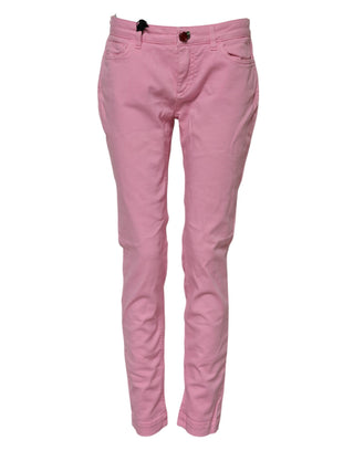 Pink Cotton PRETTY Skinny Denim Jeans