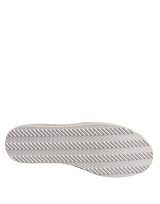 Rosa Slip-on-Schuhe aus Canvas mit Kristallverzierung