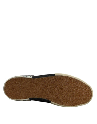 Zapatillas blancas para mujer con cordones y corte medio