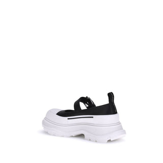 Schwarze Ballerinas aus Gummi