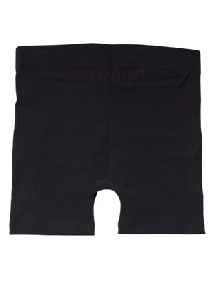 Schwarze Boxershorts aus Nylon-Stretch