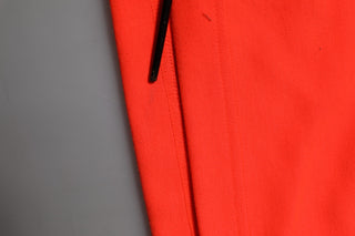 Pantalones jogger naranjas de poliéster para hombre