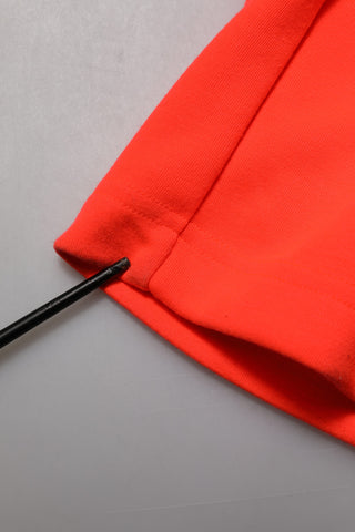 Orange Polyester Jogger Herren Sweatpants Hose