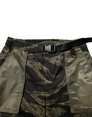 Mehrfarbige Cargo-Tarnhose
