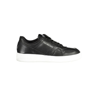 Schwarzer Polyester-Herren-Sneaker