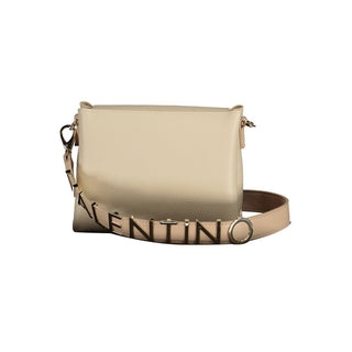 Beige Polyethylen-Handtasche