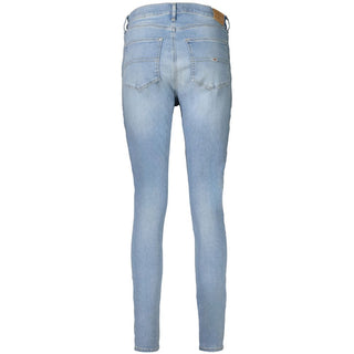 Azzurro Cotton Women Jeans
