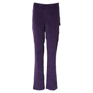 Lila High-Waist Schlaghose