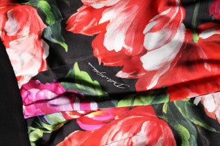 Leggings multicolor con estampado floral y cintura elástica