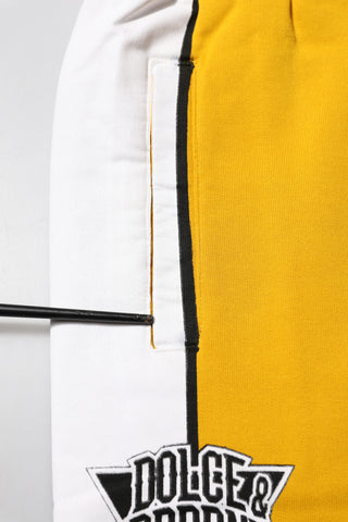 Yellow Cotton Sweatpant Jogger Trouser Pants
