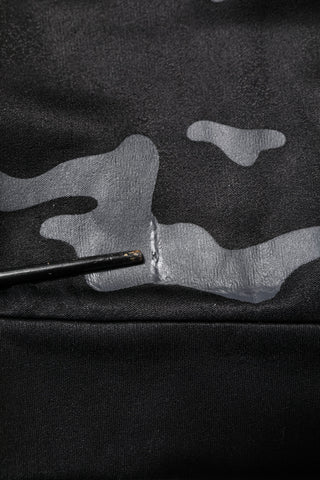 Black Camouflage Pullover Sweatshirt Sweater