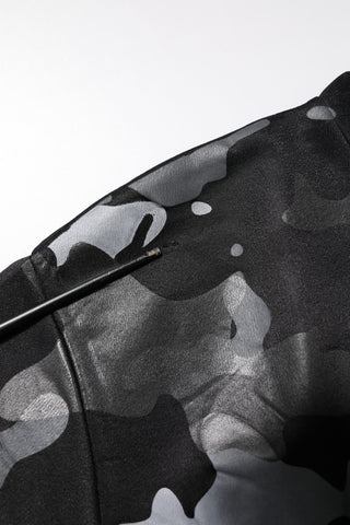 Sudadera Negra de Camuflaje