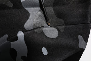 Black Camouflage Pullover Sweatshirt Sweater
