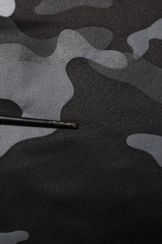 Black Camouflage Pullover Sweatshirt Sweater