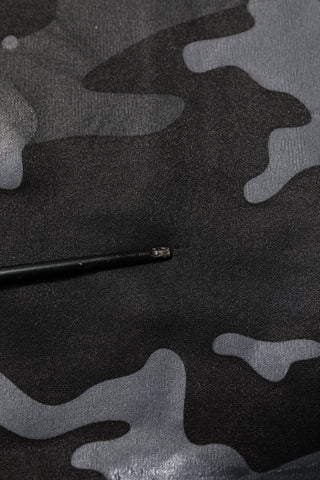 Schwarzer Camouflage Pullover Sweatshirt