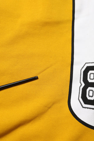 Yellow Cotton Jogger Skinny Sweatpants Pants