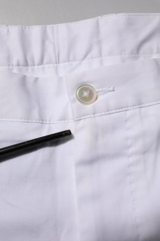 Weiße Chinos aus Baumwolle, Stretch, legere Shorts