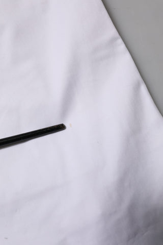 Weiße Chinos aus Baumwolle, Stretch, legere Shorts