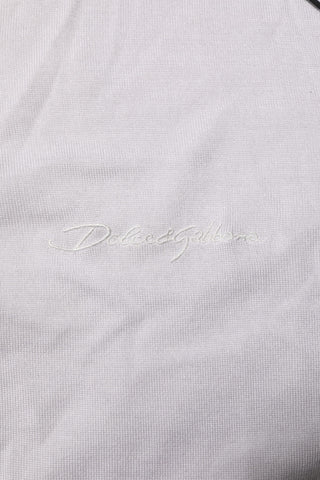 White Silk Short Sleeves Men Henley T-shirt