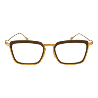 Goldene Metallbrille (Gestelle)