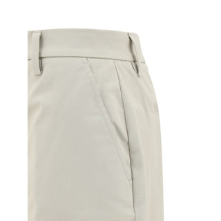 Sandy Beige Cotton Pants