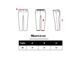 Schwarze Viskose-Cargohose