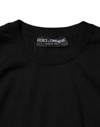 Camiseta negra sin mangas para mujer de cachemira tipo tank