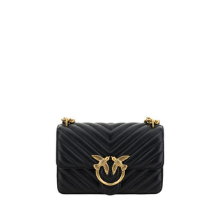 Black Calf Leather Bos Taurus Shoulder Bag