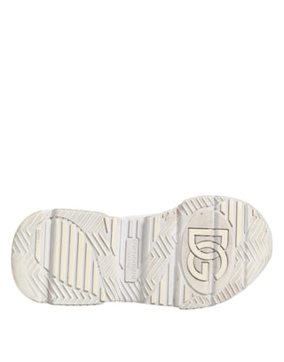 Weiße DAYMASTER Sneakers aus Kalbsleder