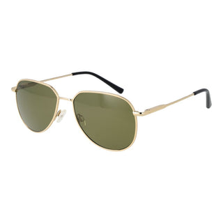 Gafas de sol de plástico dorado