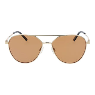 Gold Plastic Sunglasses