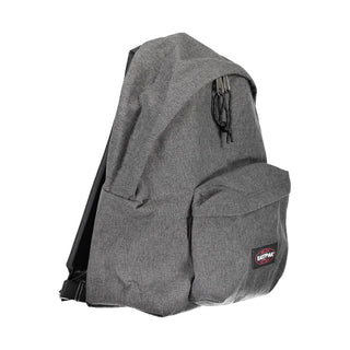 Mochila gris de poliamida para hombre