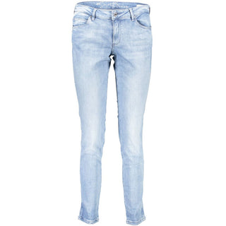 Azzurro Bio-Baumwoll-Jeans für Damen