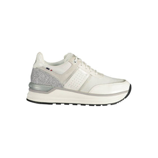 Bianco Eco Suede Women Sneaker