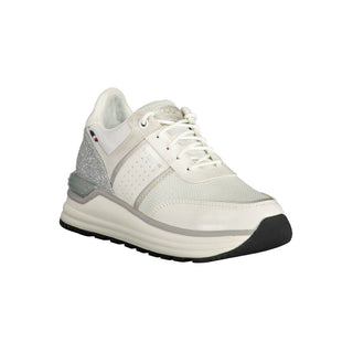 Bianco Eco Suede Women Sneaker
