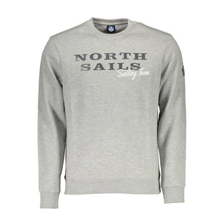 Grigio Cotton Herren Sweatshirt