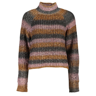 Gray Acrylic Women Sweater