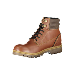 Marrone Polyurethan Herren-Stiefelette