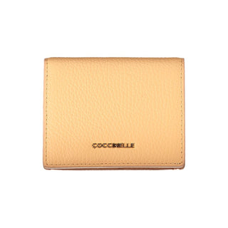 Cartera de cuero para mujer Arancione