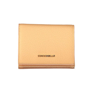 Cartera de cuero para mujer Arancione