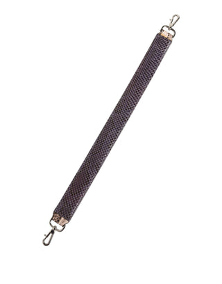 Beiger Schultergurt aus exotischem Leder für Handtaschen
