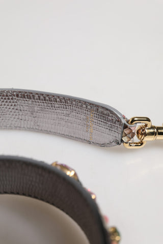 Multicolor Embellished Handbag Shoulder Strap