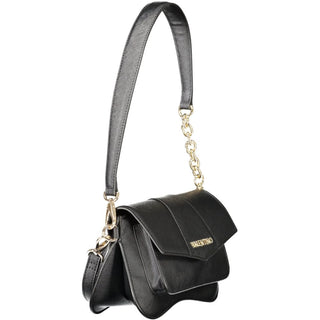 Black Polyurethane Women's Bag