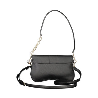 Black Polyurethane Women's Bag