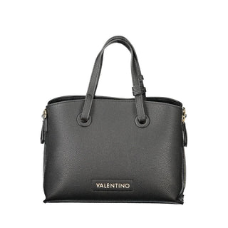 Bolso de mujer de poliuretano negro