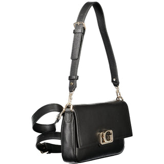 Nero Poliuretano Damenhandtasche