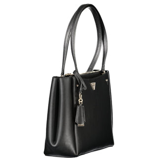 Nero Poliuretano Damenhandtasche