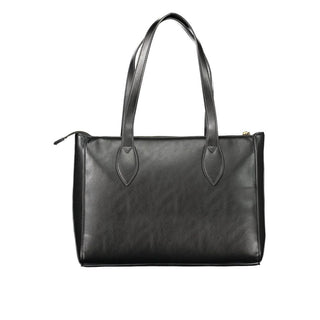 Schwarze Polyethylen-Handtasche