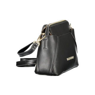 Bolso de mujer de poliuretano negro
